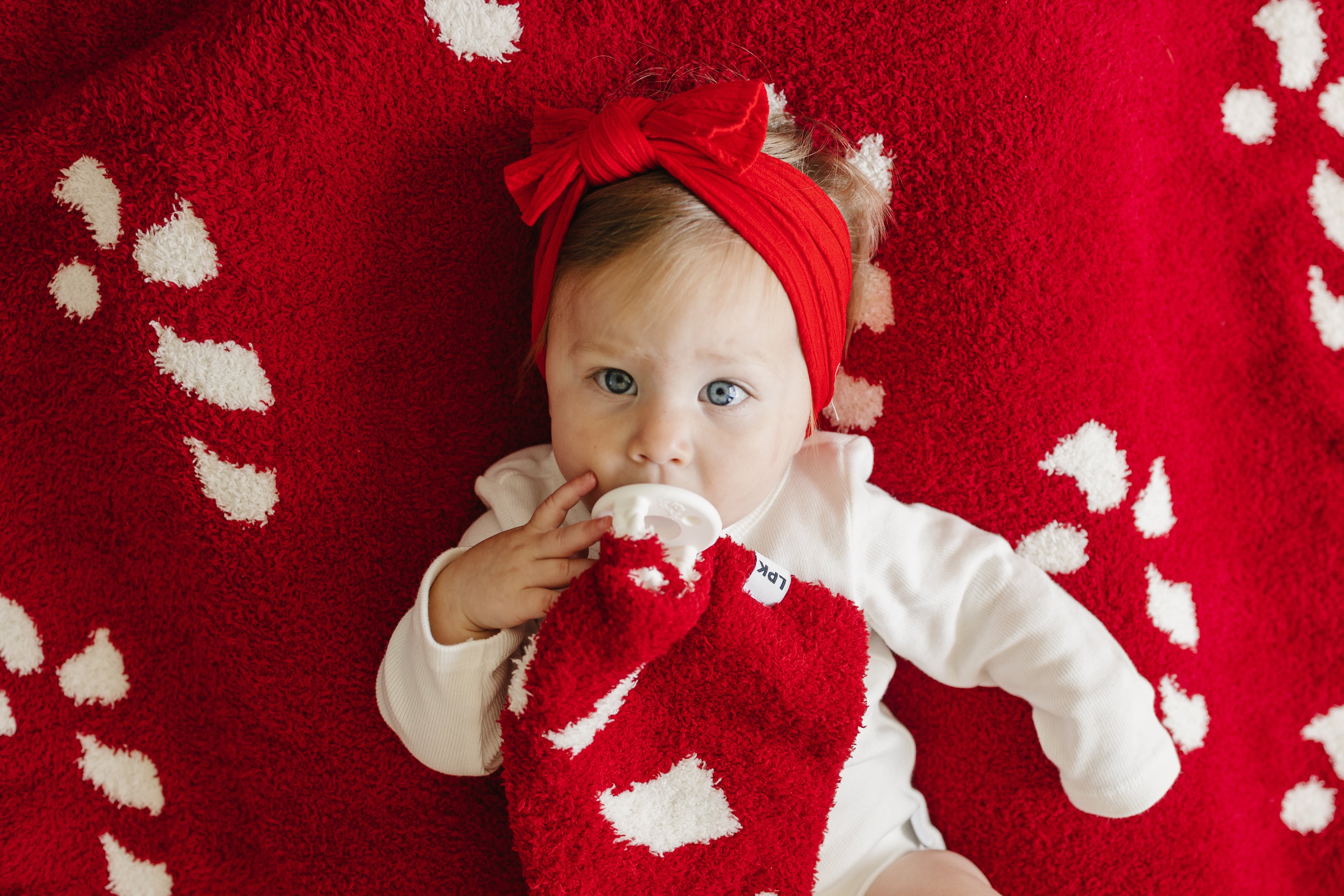 Plush Lovey | Candy Cane