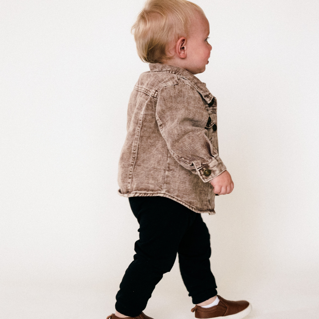 Brown Denim Jacket - Infant