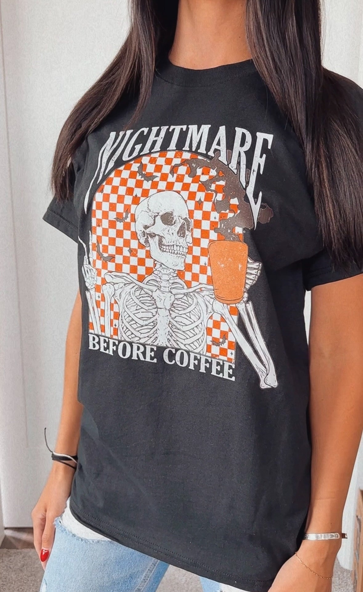 Nightmare Before Coffee Tee