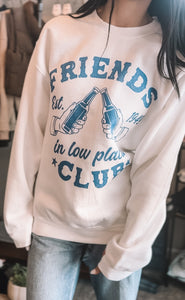 Friends in Low Places Oversized Crewneck