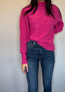 Rose Rib Knit Sweater