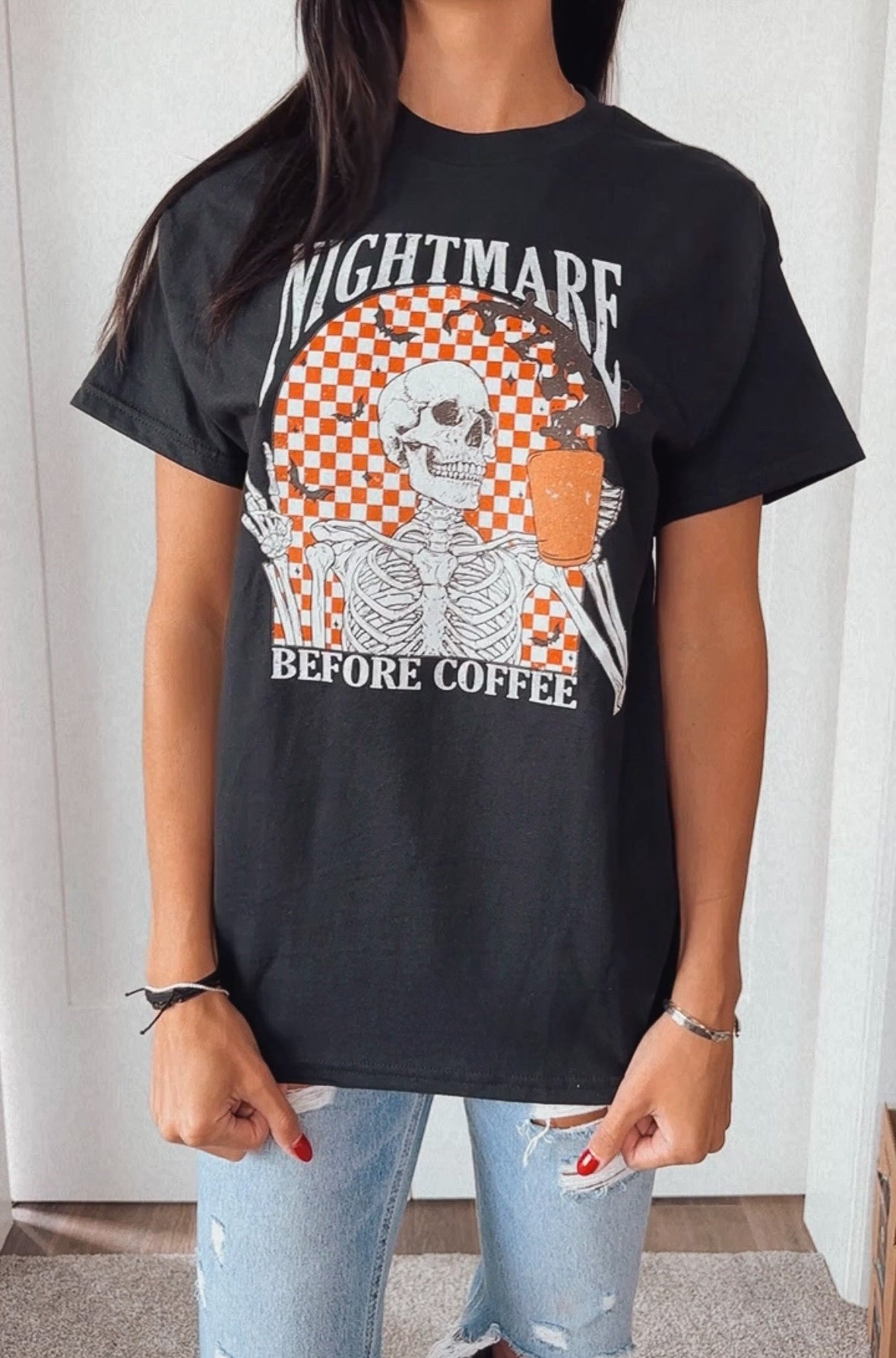 Nightmare Before Coffee Tee