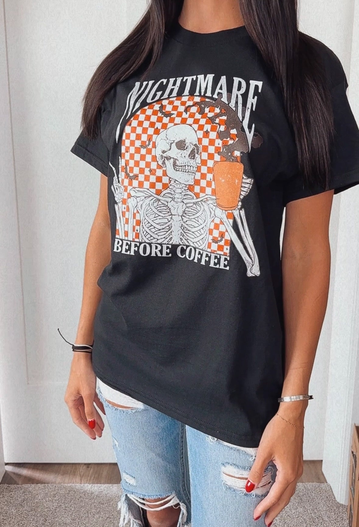 Nightmare Before Coffee Tee