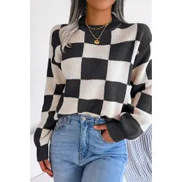 Checkered Sweater