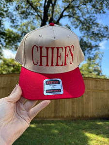 Chiefs Embroidered Trucker Hat