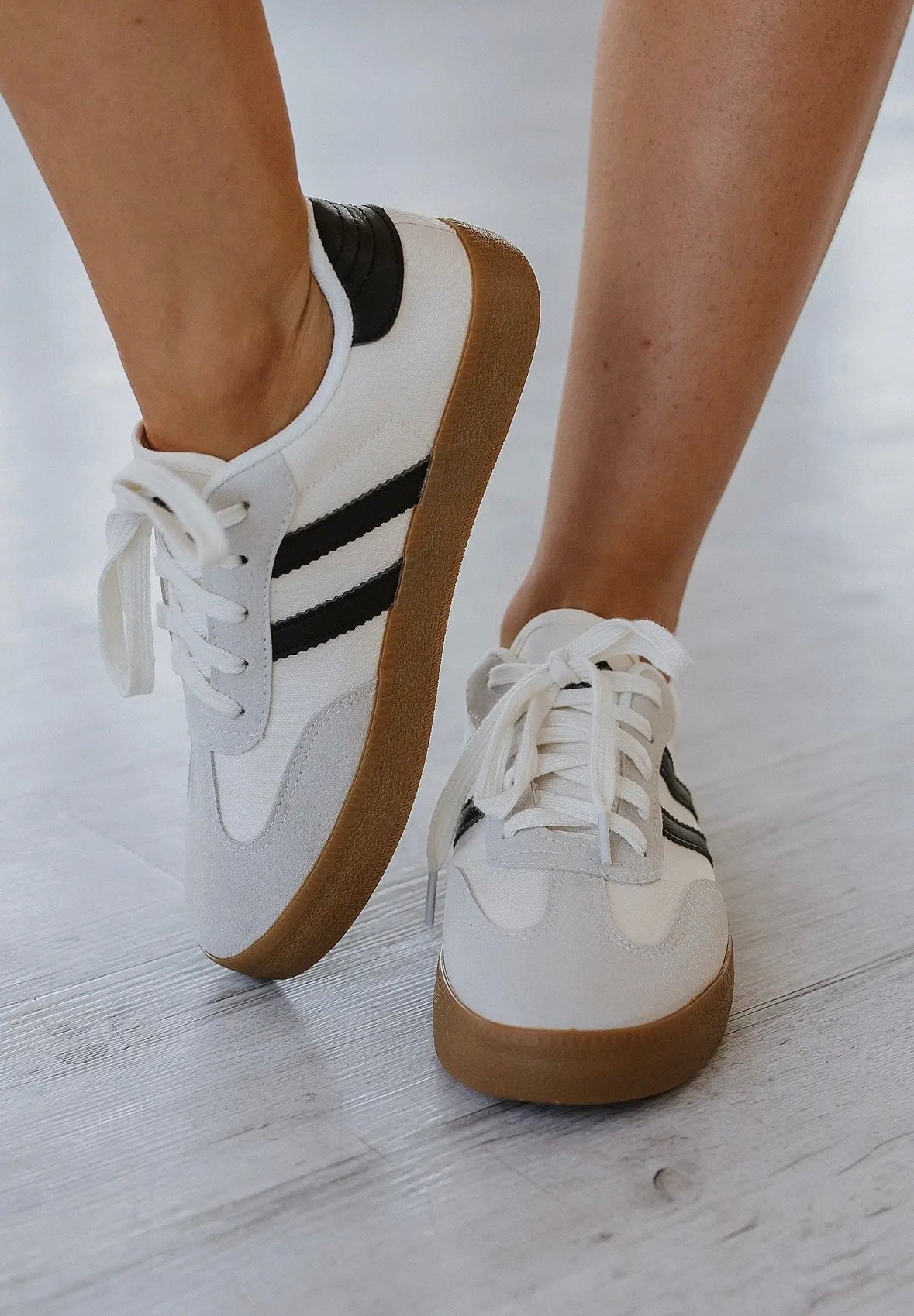 PRE-ORDER Striped Sneakers