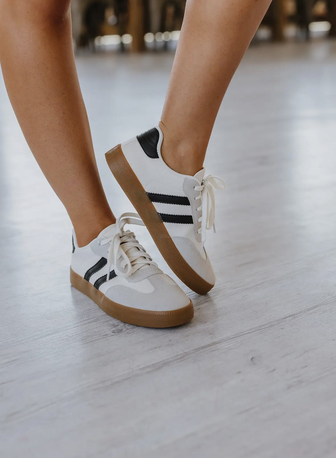 PRE-ORDER Striped Sneakers