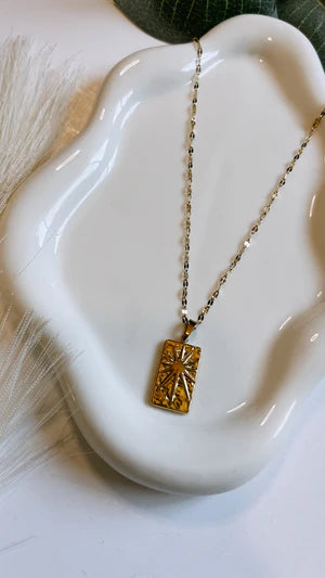 Sunburst pendant