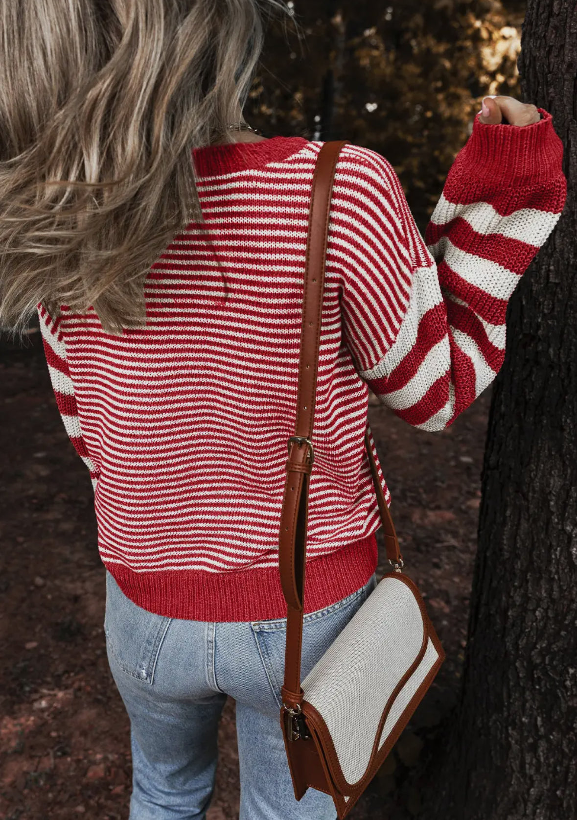 Geometric Cable Knit Sweater