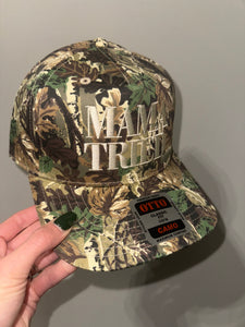 MAMA TRIED Camo Trucker Hat