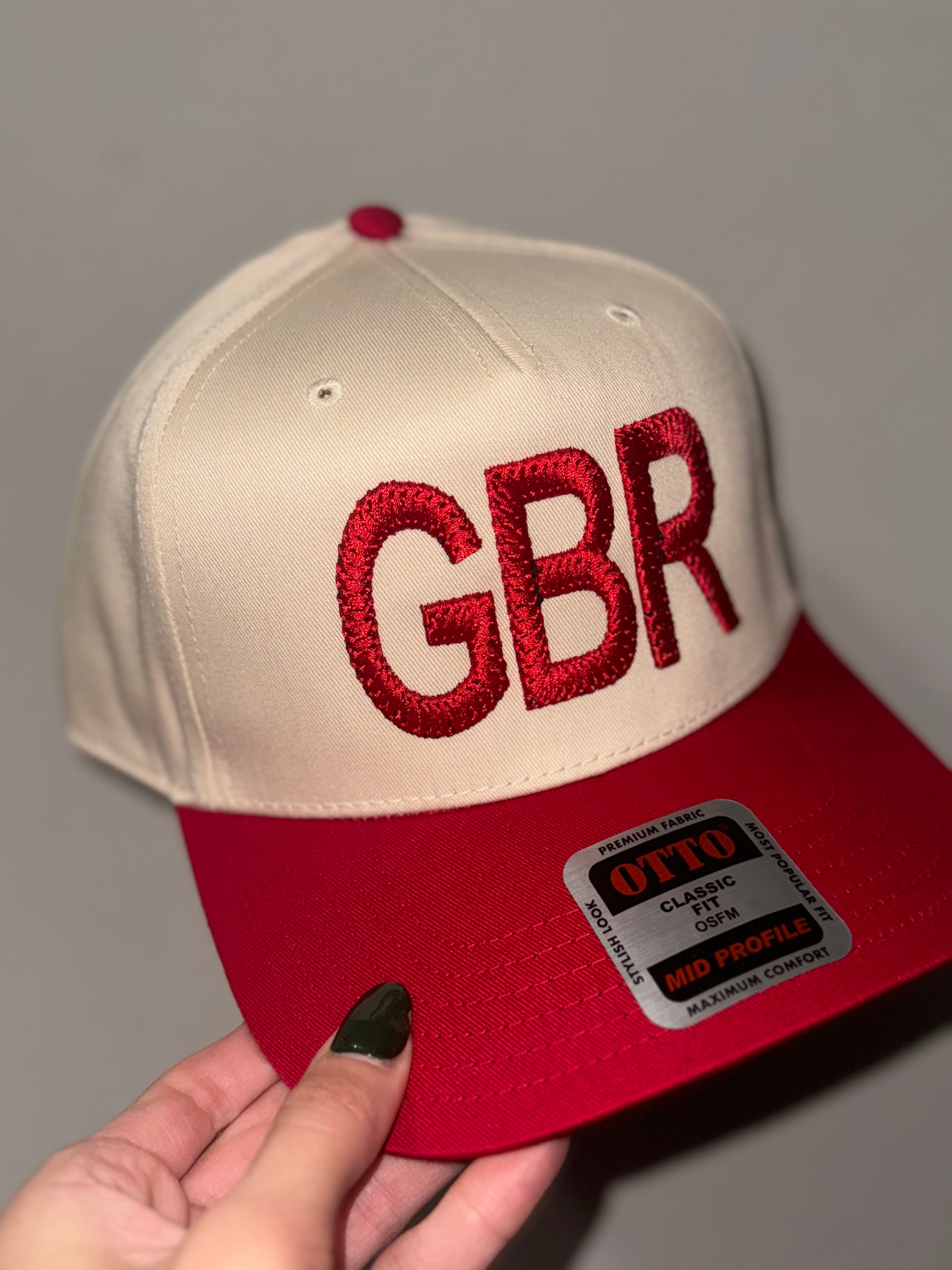 GBR Puff Embroidered Trucker Hat