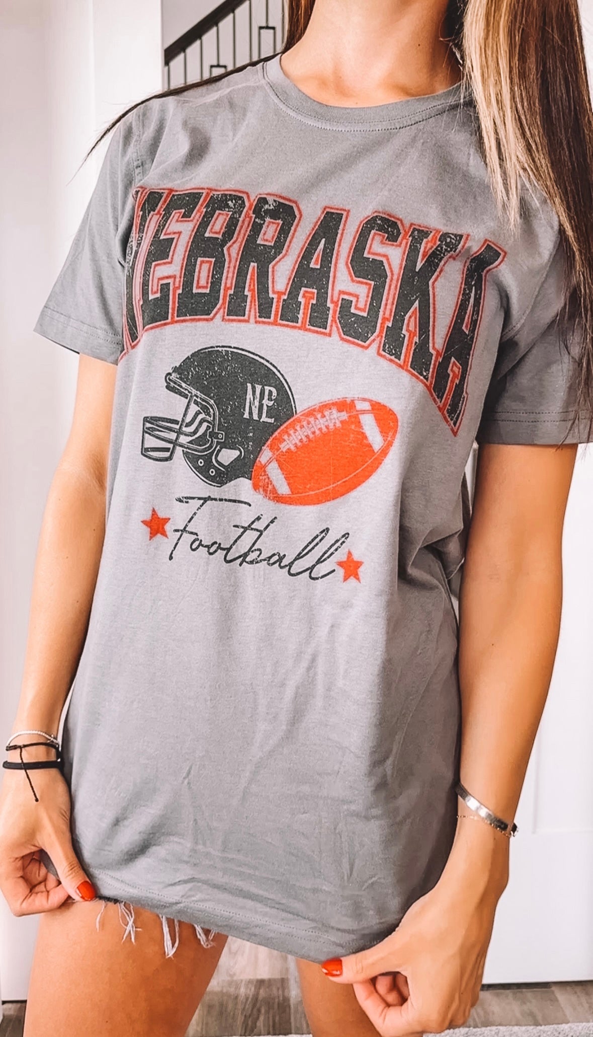 Nebraska Football Tee