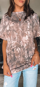 Oversized Camo Tee