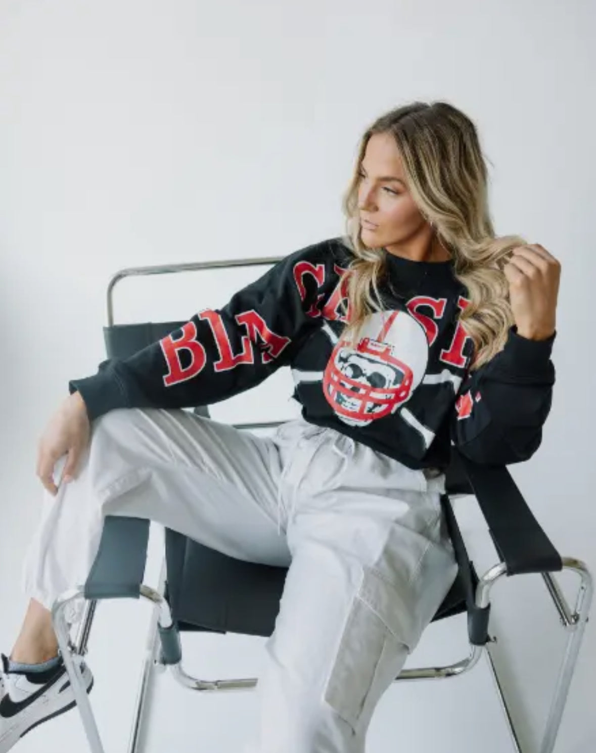 BLACKSHIRTS Cropped Longsleeve