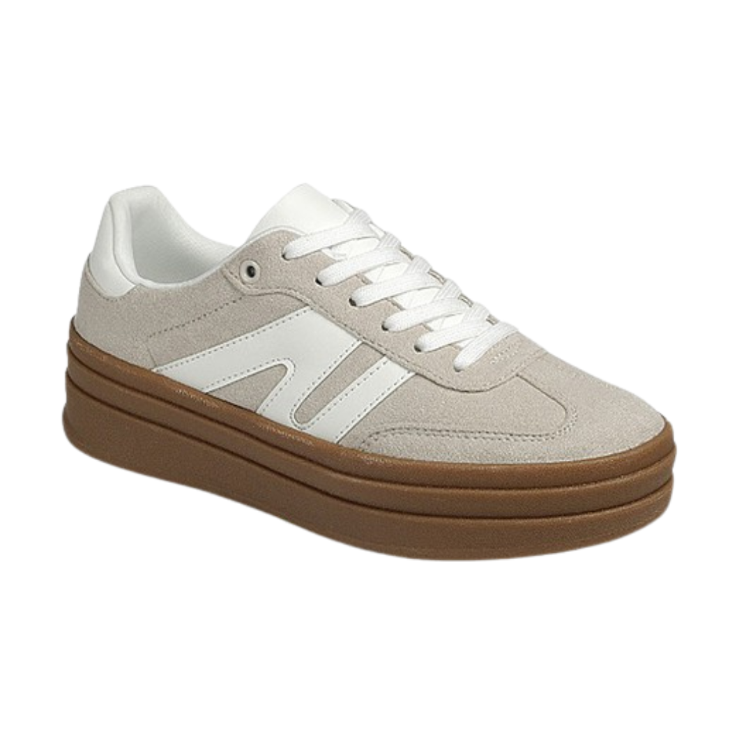 Nude Platform Sneakers MaRey Boutique