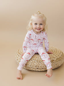 Bamboo Two Piece Set | Pink Nutcracker