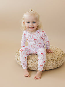 Bamboo Two Piece Set | Pink Nutcracker