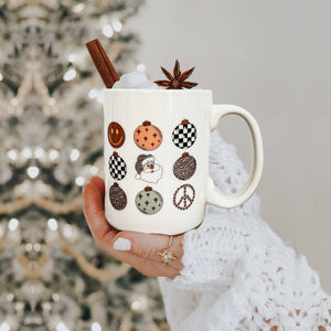 Retro Christmas Mugs