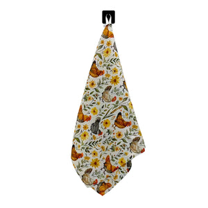Chicken Farmhouse Waffle Dish Towels